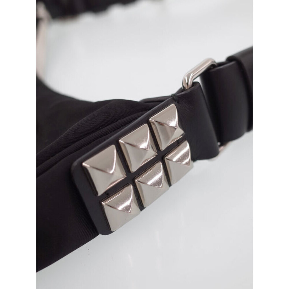 Prada Studded Bag Shoulder Black - Picture 6 of 9